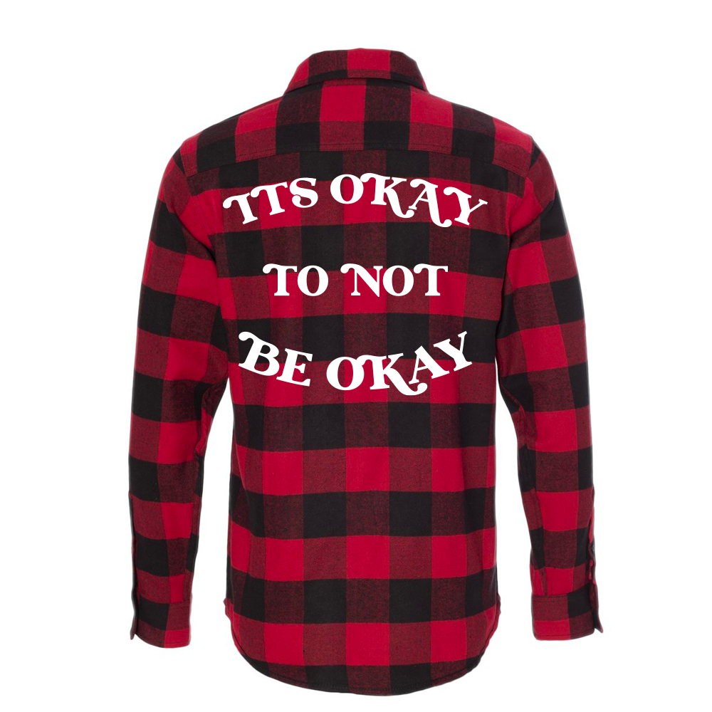 IamWeird Long Sleeve Flannel Shirt