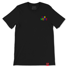 Load image into Gallery viewer, IAmWeird Box Logo Tee in black
